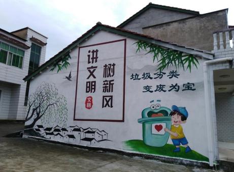 泉州墙绘是现在流行的墙体广告