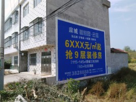 泉州墙体广告质量分析