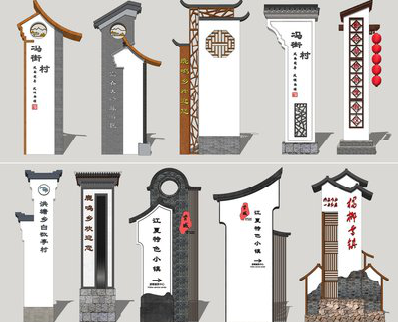 泉州美丽乡村标识标牌有哪些分类？