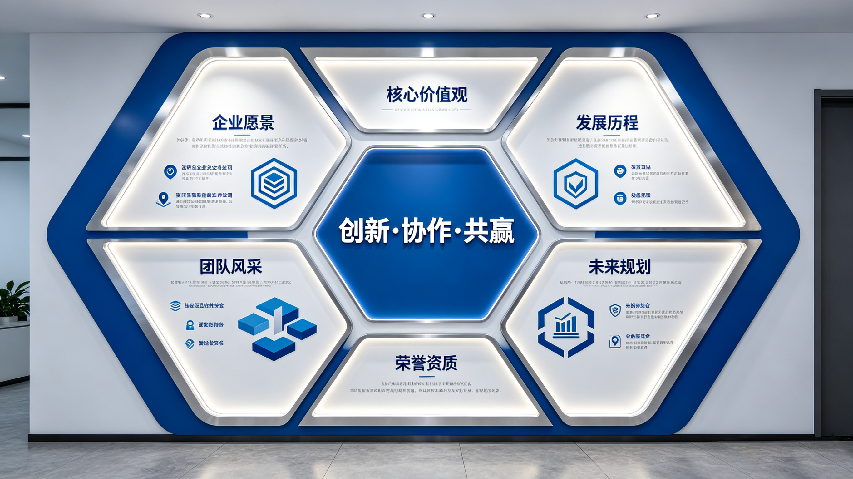 泉州企业文化墙六边形避坑指南（新手常犯5个错误）